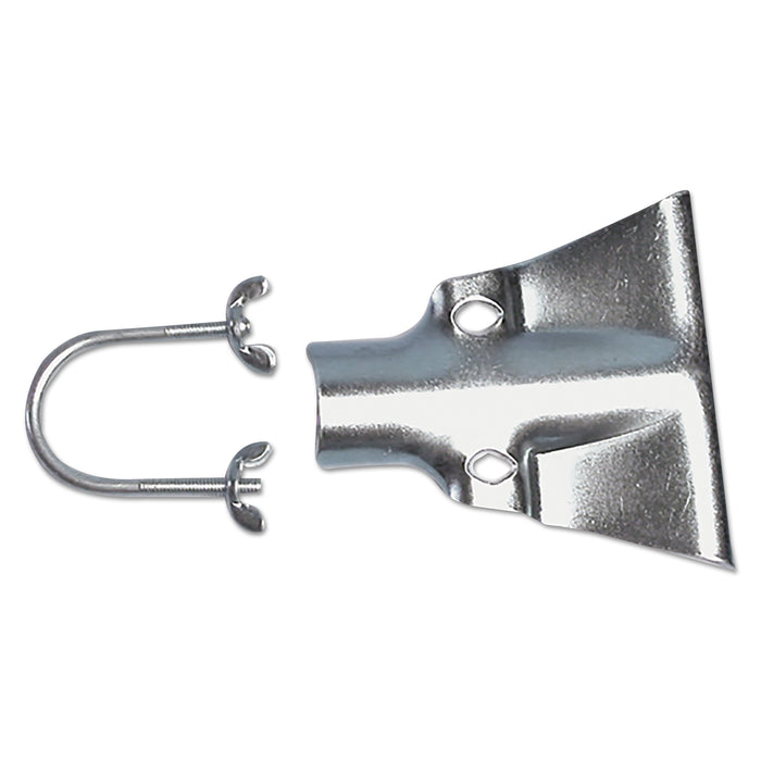 Boardwalk Metal Handle Braces, Small, Fits 18" to 48" Floor Sweeps, 0.5 x 14 x 8