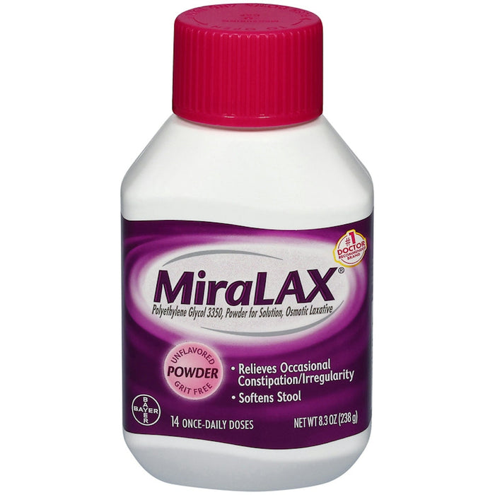 MiraLAX® 17 g Laxative Powder, 8.3 oz by Pasteur Pharmacy