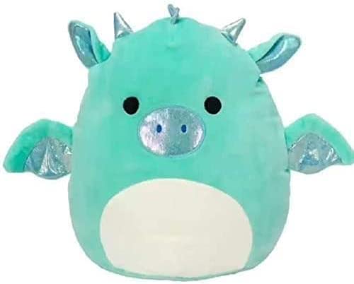 Squishmallow Dragon 8 inch Miles Teal Plush Stuffed Animal Super Soft by Vanessa Jane