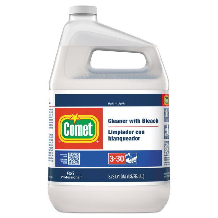 Comet Cleaner with Bleach, Liquid, One Gallon Bottle