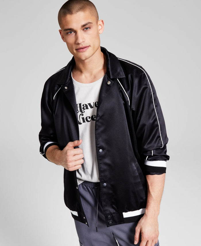 And Now This Men’s Coach Jacket by Vanessa Jane