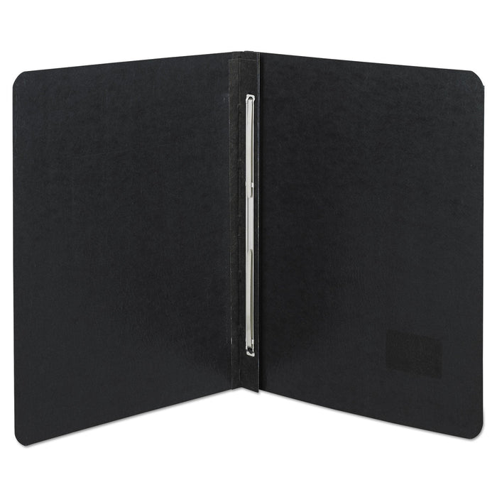 ACCO PRESSTEX Report Cover with Tyvek Reinforced Hinge, Side Bound, Two-Piece Prong Fastener, 3" Capacity, 8.5 x 11, Black/Black