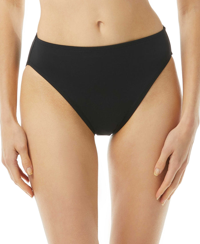 Michael Michael Kors Chain Strap Bikini Top High Leg Bottoms, Size Large by Vanessa Jane