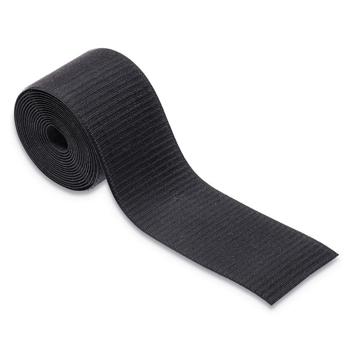 D-Line Cable Grip Strip, 3" Wide x 10 ft Long, Black