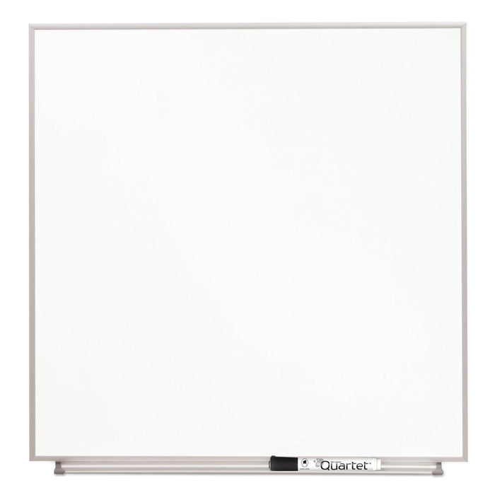 Quartet Matrix Magnetic Boards, Painted Steel, 23 x 23, White, Aluminum Frame