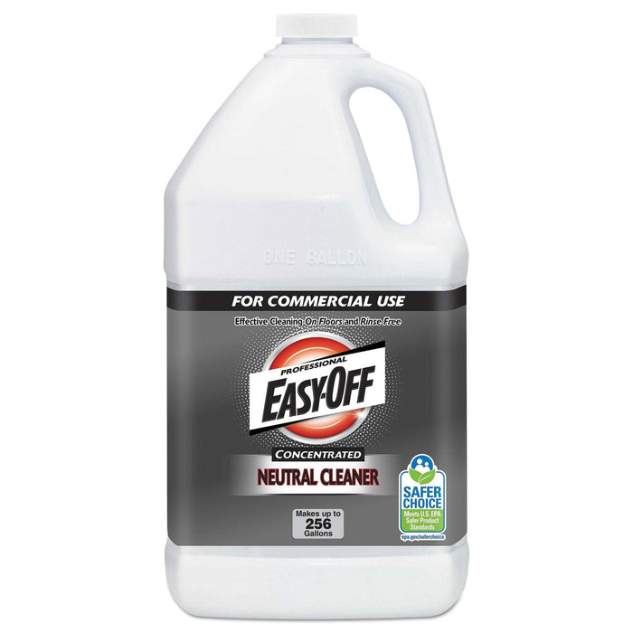 Professional EASY-OFF Concentrated Neutral Cleaner, 1 gal bottle 2/Carton