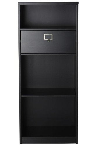 Martha Stewart Living Solutions Silhouette 4-Shelf Bookcase with Drawer by Vanessa Jane