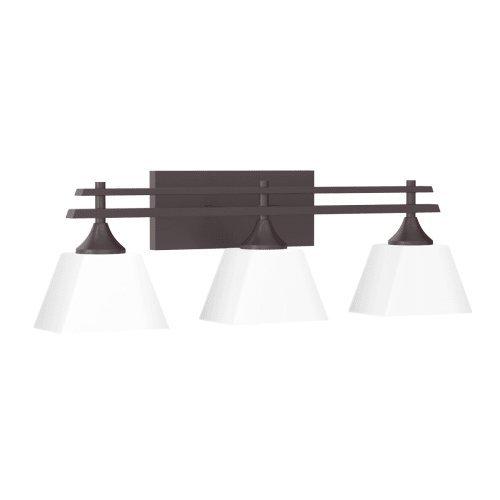 Park Harbor PHVL2233ORB McBryde 3 Light 27-1/2 Wide Bathroom Vanity Light, ORB by Vanessa Jane