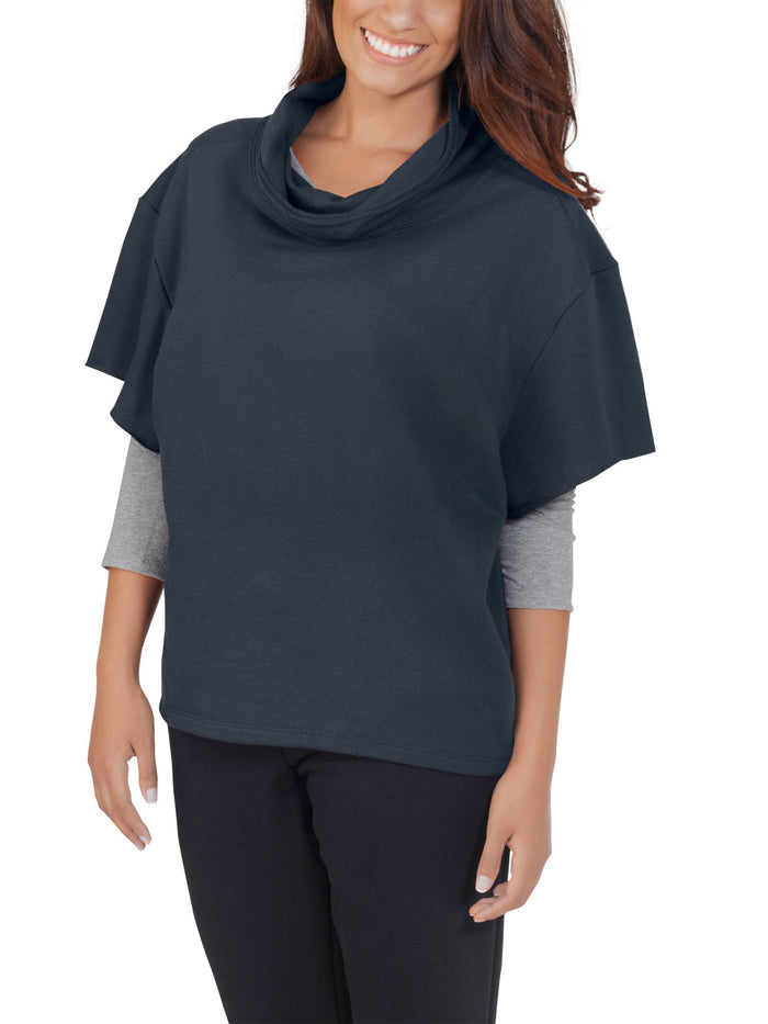 Fruit of the Loom Womens Athleisure Essential French Terry Cowl Neck Pullover by Vanessa Jane