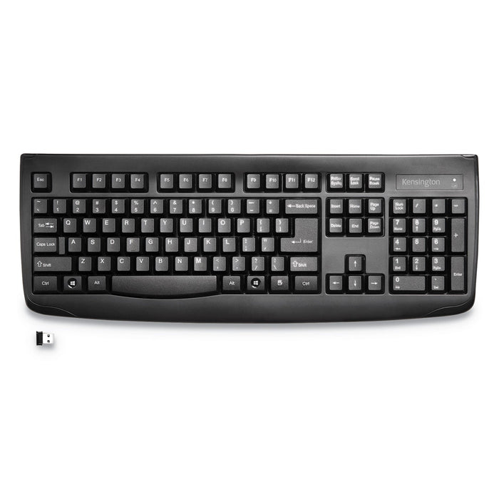 Kensington Pro Fit Wireless Keyboard, 18.38 x 8 x 1.25, Black