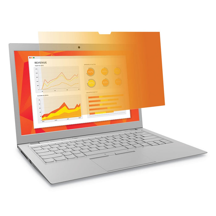 3M Gold Frameless Privacy Filter for 13.3" Widescreen Touch MacBook Pro, 16:10 Aspect Ratio