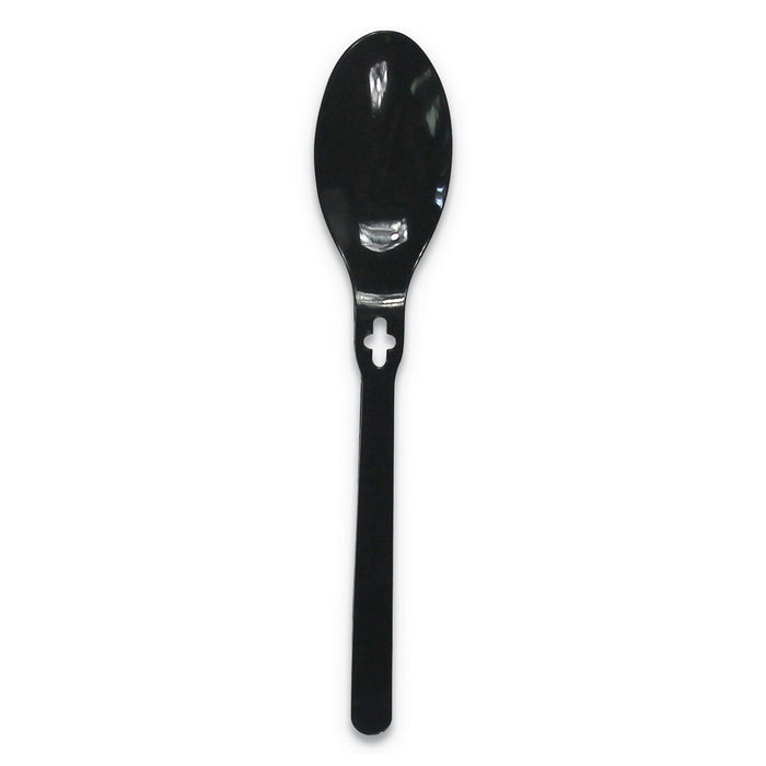 WeGo Spoon WeGo Polystyrene, Spoon, Black, 1000/Carton