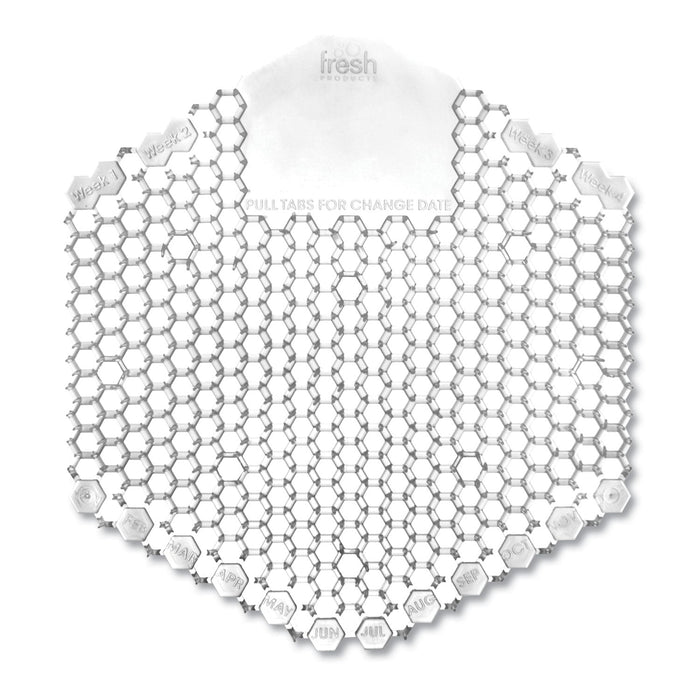 Fresh Products The Wave Urinal Deodorizer, Honeysuckle Scent, 58 g, Clear, 10/Box, 6 Boxes/Carton