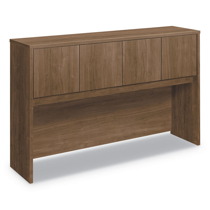 HON Foundation Hutch with Doors, Compartment, 60w x 14.63d x 37.13h, Pinnacle