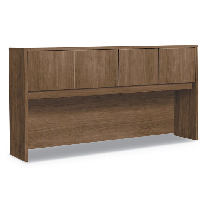 HON Foundation Hutch with Doors, Compartment, 72w x 14.63d x 37.13h, Pinnacle