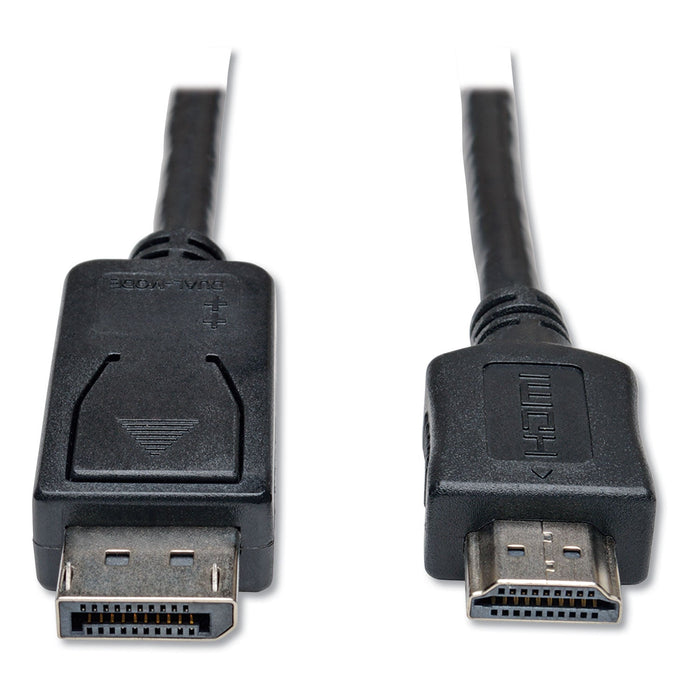 Tripp Lite DisplayPort to HDMI Cable Adapter, 10 ft, Black