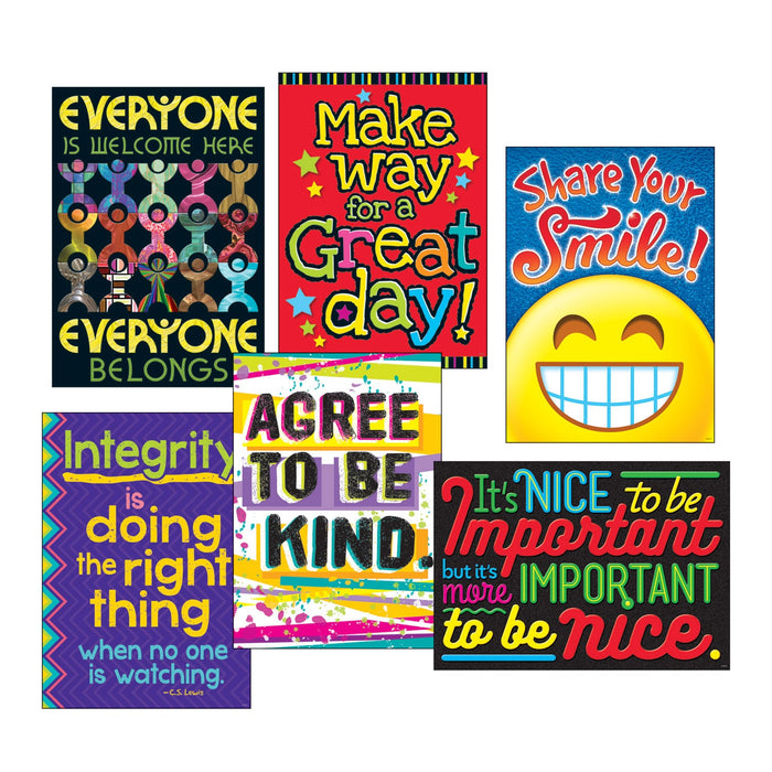 TREND ARGUS Poster Combo Pack, "Kindness Matters", 13.38 x 19