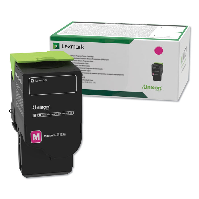 Lexmark C231HM0 Return Program High-Yield Toner, 2,300 Page-Yield, Magenta