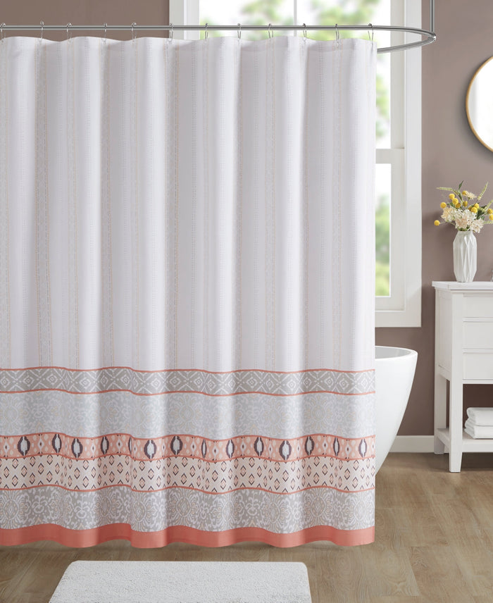 Decor Studio Kamala Shower Curtain - Multi by Vanessa Jane
