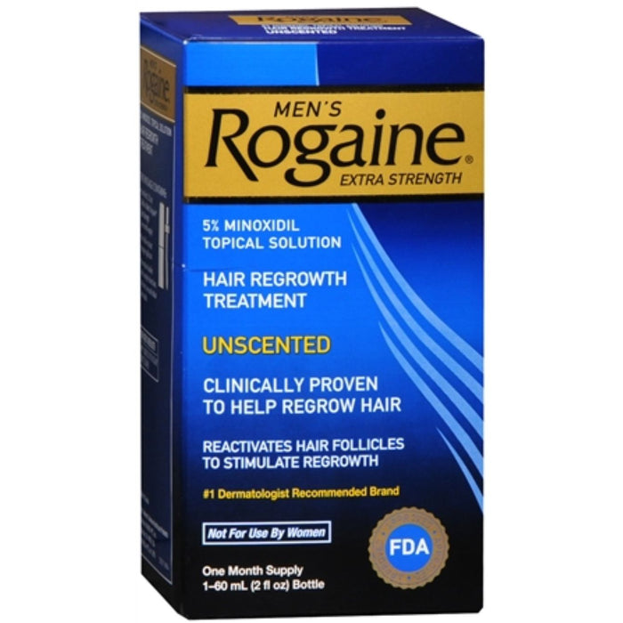 Rogaine® Men's Extra Strength Topical Solution – 5% Minoxidil (2 fl oz) by Pasteur Pharmacy