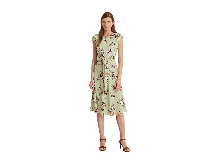 Lauren Ralph Lauren Floral Bubble Crepe Dress by Vanessa Jane