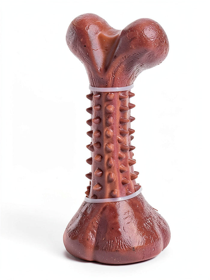 Large Dog Durable Dog Chew Toy Meat Color by Vanessa Jane