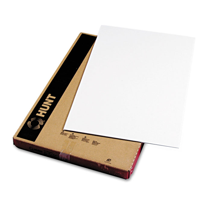 Elmer's Polystyrene Foam Board, 20 x 30, White Surface and Core, 10/Carton