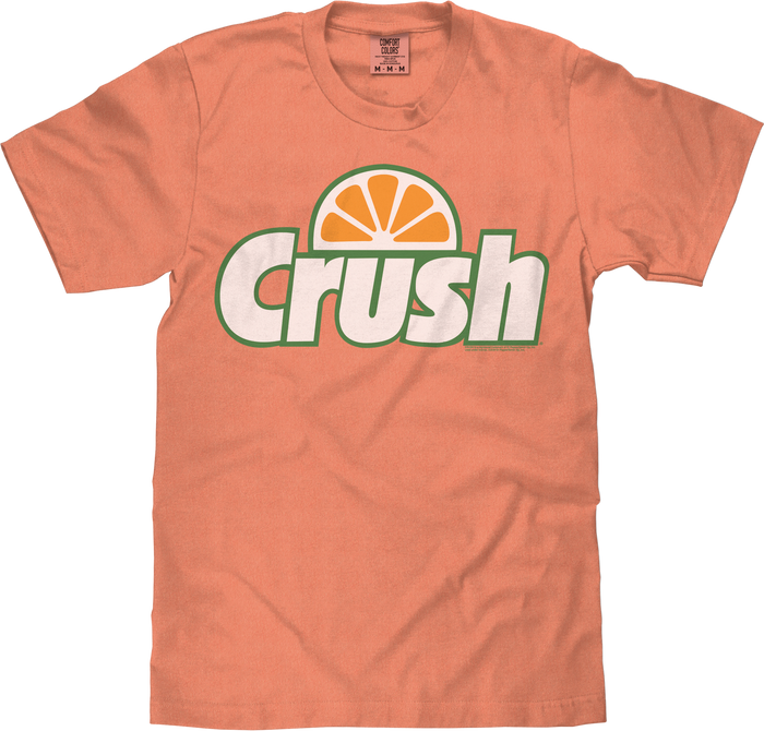 Tee Luv x Comfort Colors Orange Crush Logo T-Shirt - Melon by Tee Luv