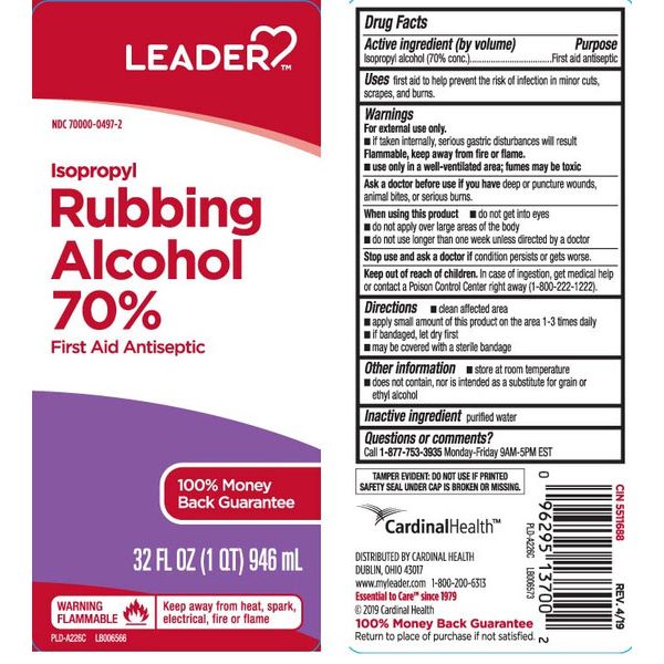 Leader™ 70% Isopropyl Rubbing Alcohol by Pasteur Pharmacy