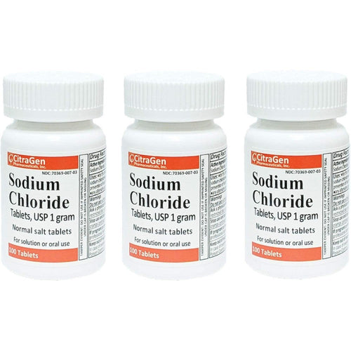 Westminster Pharmaceuticals Sodium Chloride USP - Salt Supplement Tablets by Pasteur Pharmacy