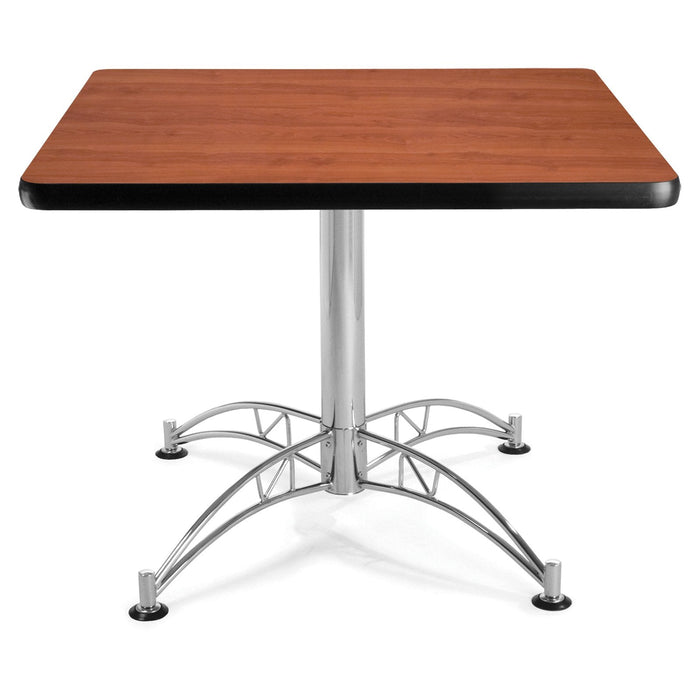 OFM Model LT42SQ 42 Multi-Purpose Square Table with Chrome-Plated Steel Base by Vanessa Jane