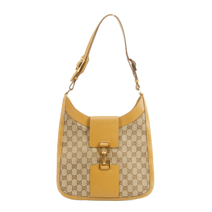 Gucci GG Canvas Beige One Shoulder Bag #3551 by Bolt Boutique