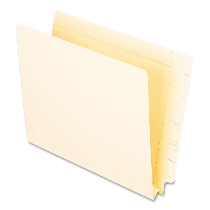 Pendaflex Manila End Tab Expansion Folders, Straight Tabs, Letter Size, 1.5" Expansion, Manila, 50/Box