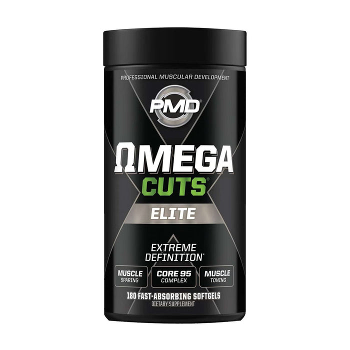PMD Omega Cuts Elite – 180 Softgels (90 Servings)