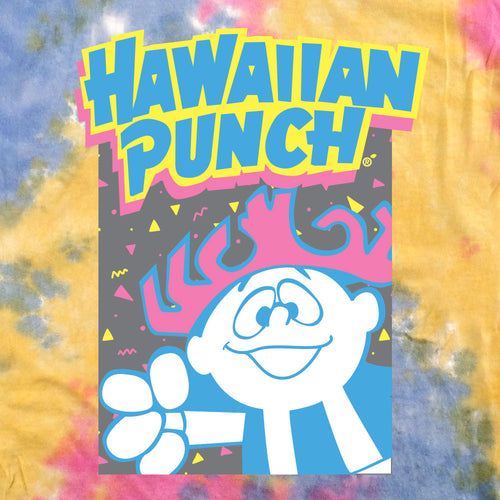 Retro Hawaiian Punch Tie Dye T-Shirt - Sherbert Tie Dye by Tee Luv