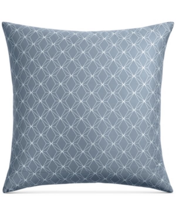 Hotel Collection Cascade Cotton 400-Thread Count Blue European Sham by Vanessa Jane