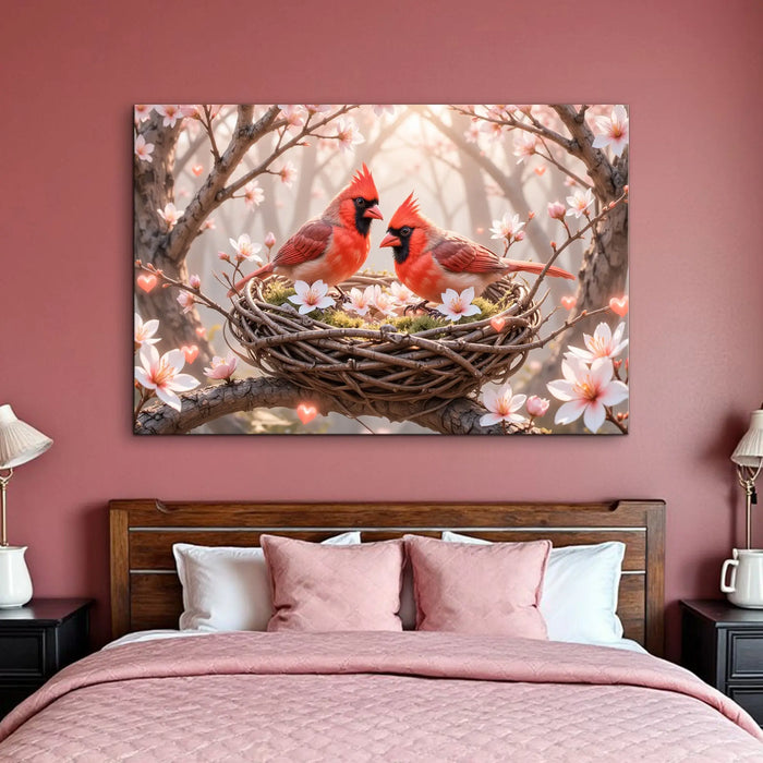 3D Cardinals Wall Art by Tailored Canvases
