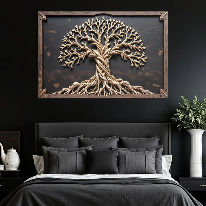 3D Celtic Tree of Life Wall Art III by Tailored Canvases