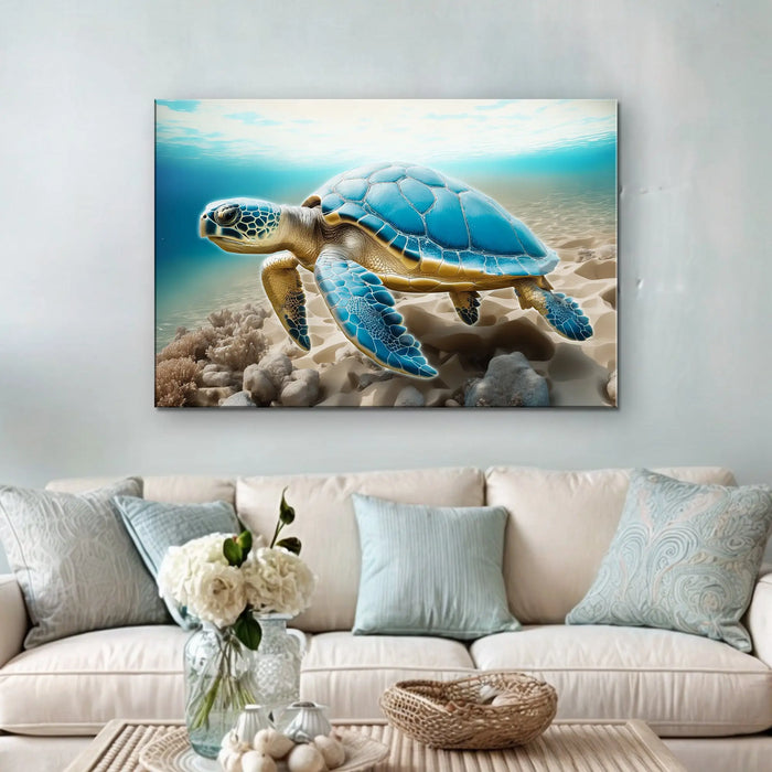 3D Coastal Wall Art VI by Tailored Canvases