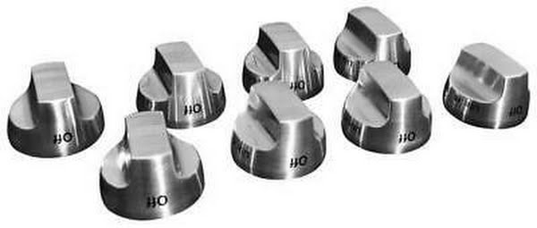 Whirlpool W10231704 - Stainless Steel Knob Kit - 8 pack by Vanessa Jane