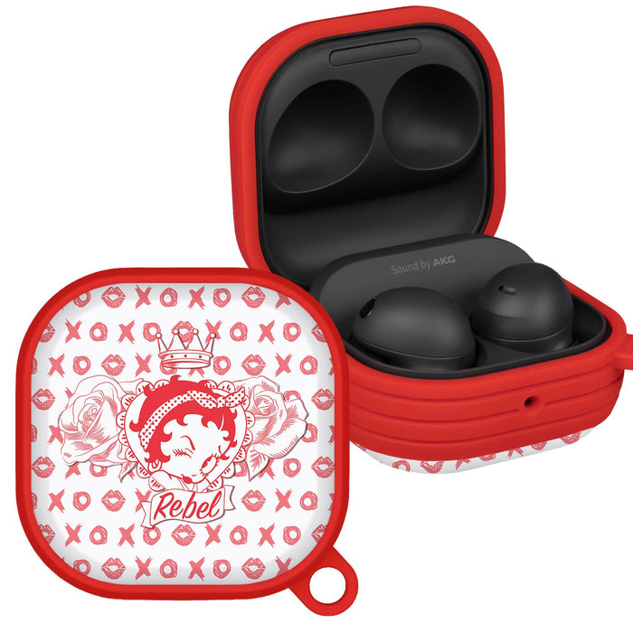 Betty Boop Romantic Rebel HDX Samsung Galaxy Buds Pro Case Cover by Affinity Bands