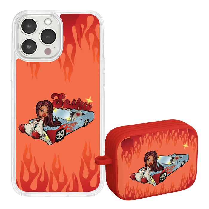 Bratz® Passion For Fashion HD Apple iPhone 12 Mag-Safe Phone Case and AirPods Pro Combo Package by Affinity Bands