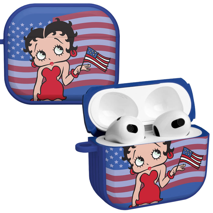 Betty Boop Red White & Boop HDX Apple AirPods Gen 3 Case Cover by Affinity Bands