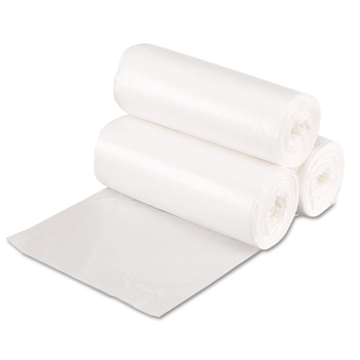 GEN High Density Can Liners, 16 gal, 7 microns, 24" x 31", Natural, 1,000/Carton