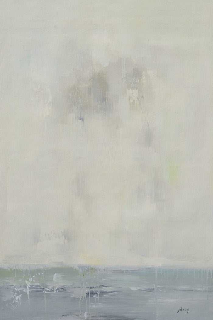 Original Oil Painting of Abstract Ocean 2 by Nava Beauty