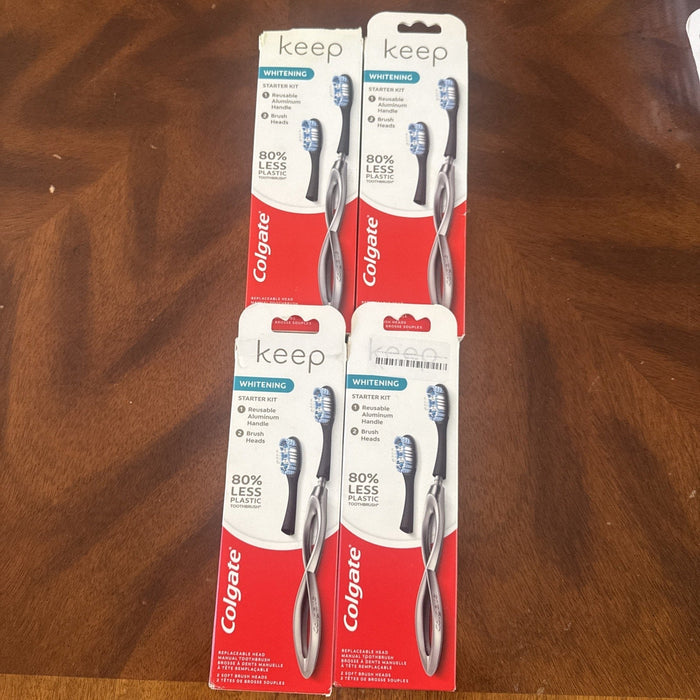 Colgate Keep Whitening Toothbrush Starter Kit, 4x 2-Pack by Price Is Right Miami