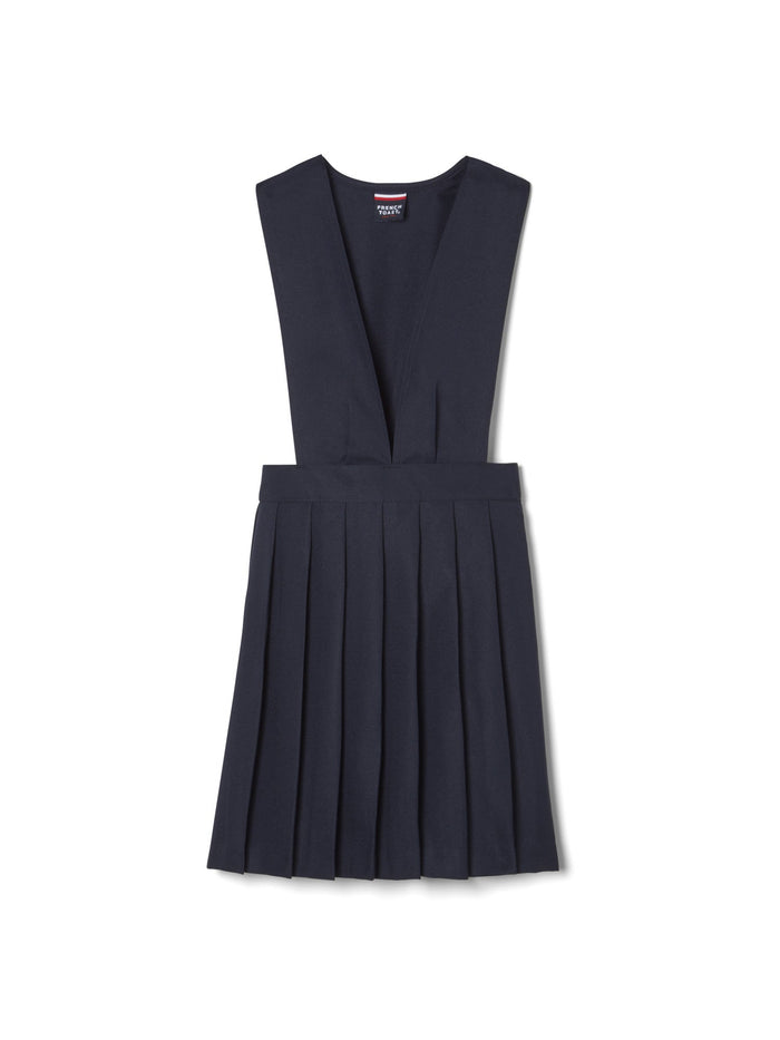 French Toast Girls V-neck Pleated Jumper, Size 12 by Vanessa Jane
