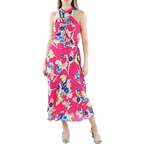 Lauren Ralph Lauren Womens Floral Halter Maxi Dress by Vanessa Jane