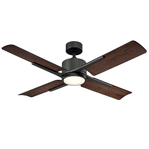 Modern Forms Cervantes Outdoor LED Smart Ceiling Fan in Oil Rubbed Bronze by Vanessa Jane