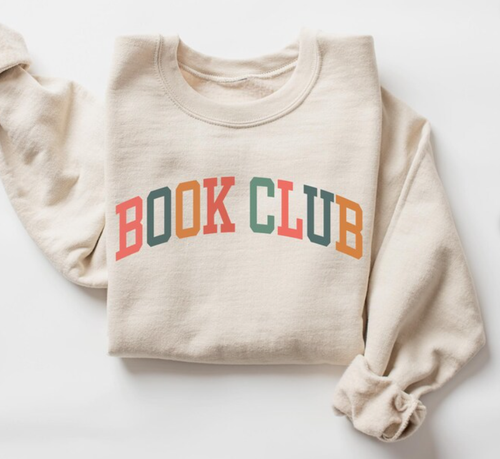 Book Club Sweatshirt by Boutique 23
